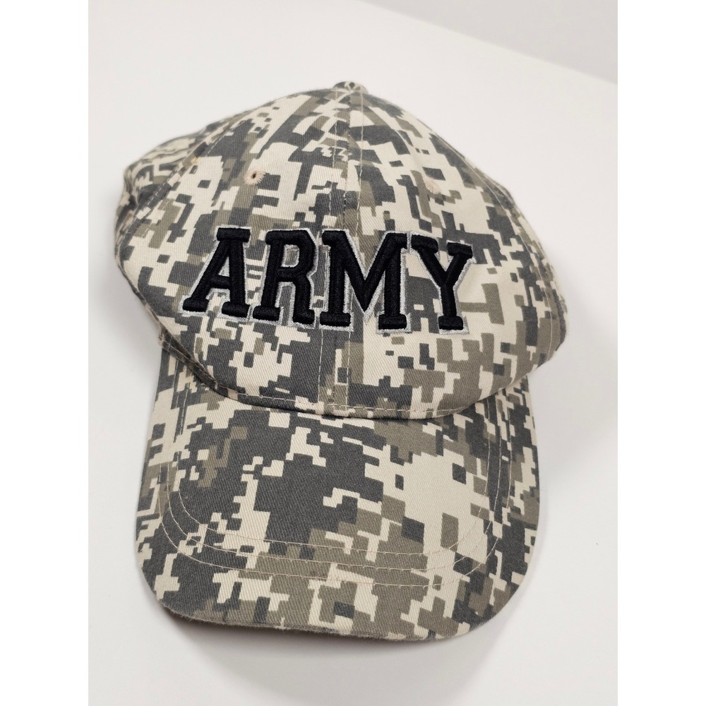 Blue Ocean US Army Hat Digital Camo Baseball Cap‎ Mens Adjustable ACU Pattern